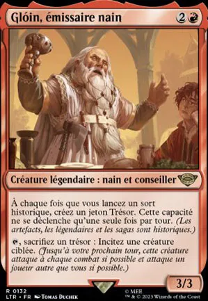 Glóin, émissaire nain