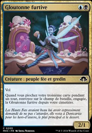 Gloutonne furtive