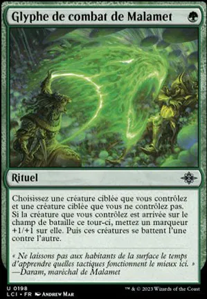 Glyphe de combat de Malamet