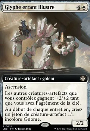 Glyphe errant illustre