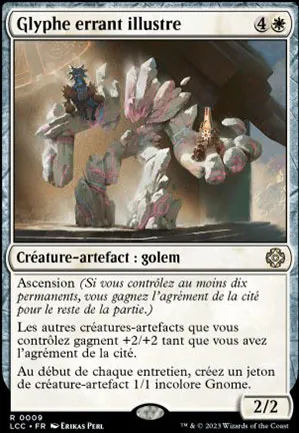Glyphe errant illustre