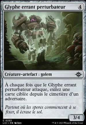 Glyphe errant perturbateur