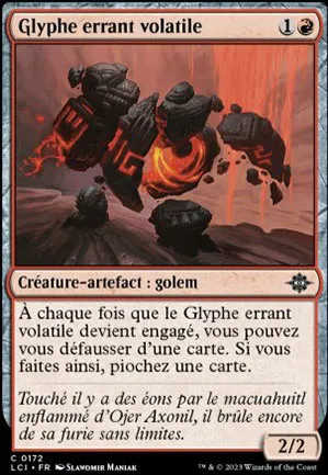 Glyphe errant volatile