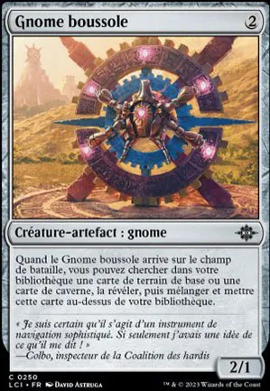 Gnome boussole