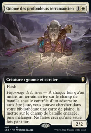 Gnome des profondeurs terramancien