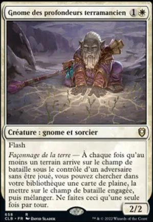 Gnome des profondeurs terramancien