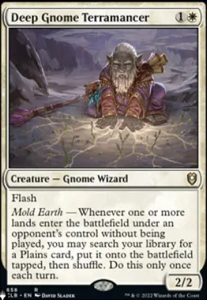 Gnome des profondeurs terramancien
