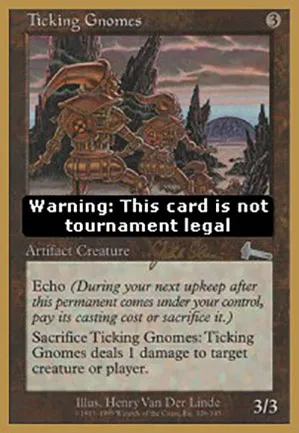 Gnomes tic-tac