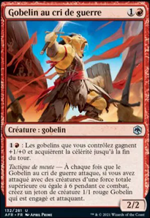 Gobelin au cri de guerre