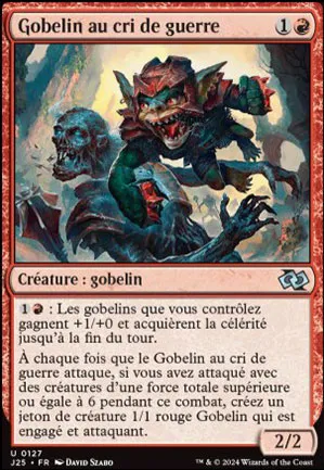 Gobelin au cri de guerre