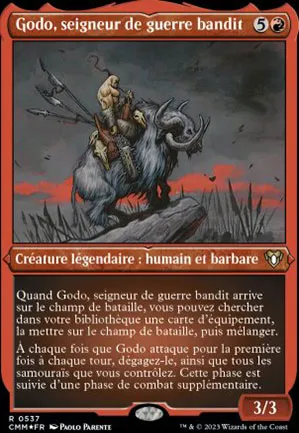 Godo, seigneur de guerre bandit