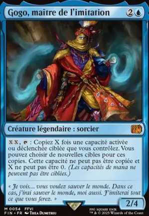 Gogo, maitre de l'imitation