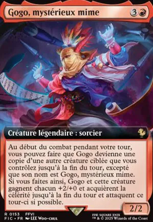 Gogo, mystérieux mime