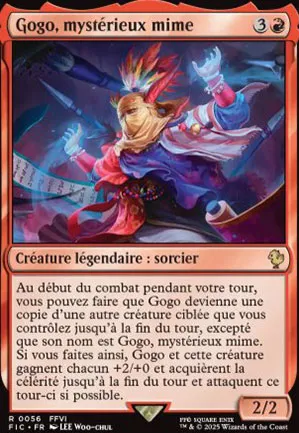 Gogo, mystérieux mime