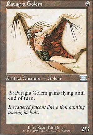 Golem à patagia