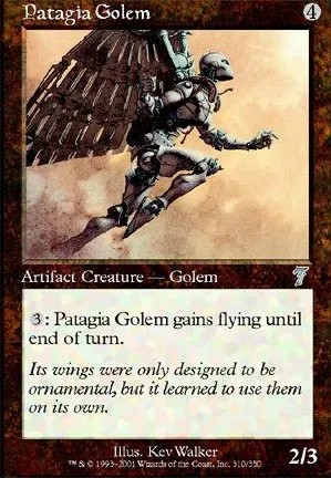 Golem à patagia
