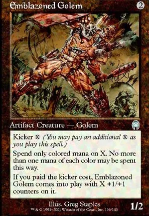 Golem blasonné