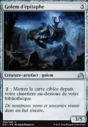 Golem d'épitaphe