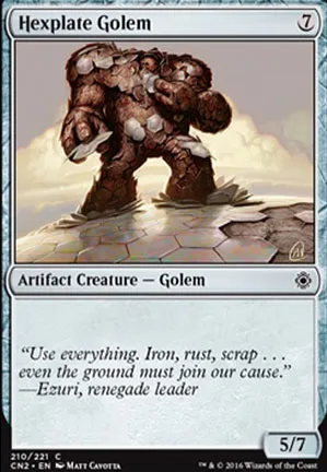 Golem d'hexaplaques