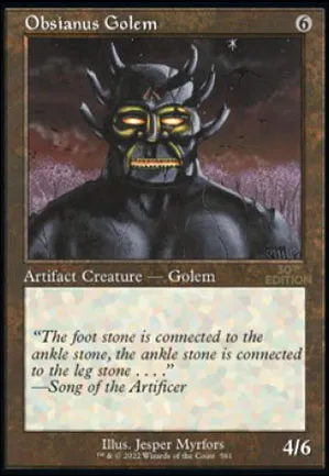 Golem d'obsianite