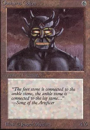 Golem d'obsianite