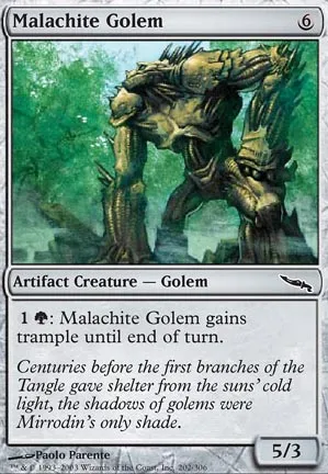 Golem de malachite