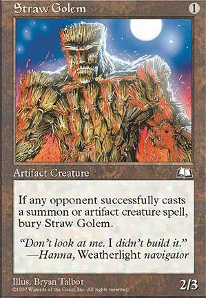 Golem de paille