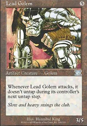 Golem de plomb