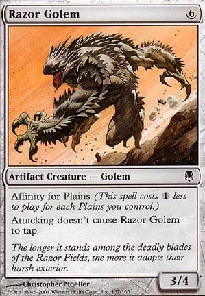 Golem de rasoirs