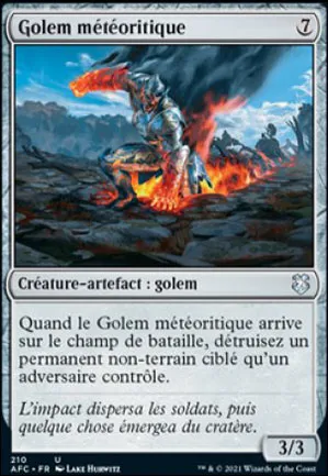 Golem météoritique