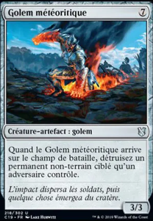 Golem météoritique