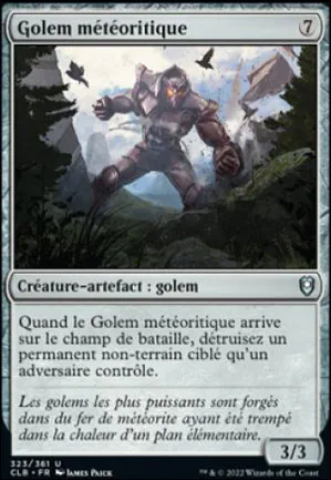 Golem météoritique