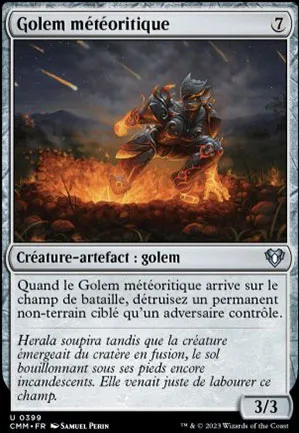Golem météoritique