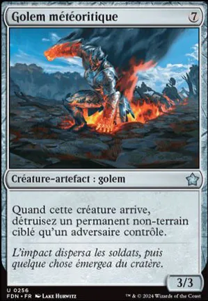 Golem météoritique