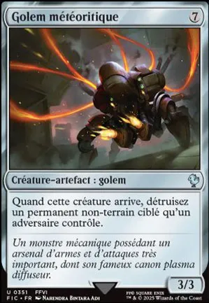 Golem météoritique
