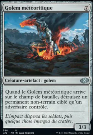 Golem météoritique