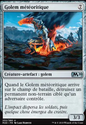 Golem météoritique