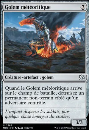 Golem météoritique