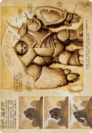 Golem précurseur - Illustration