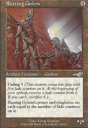 Golem rouillant