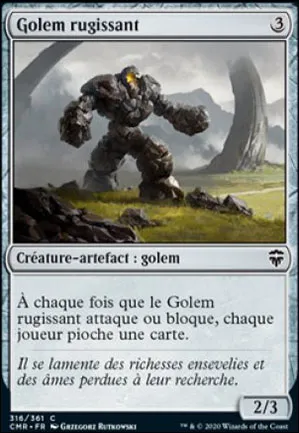 Golem rugissant