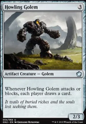Golem rugissant