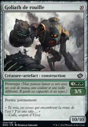 Goliath de rouille