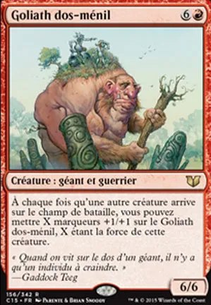 Goliath dos-ménil