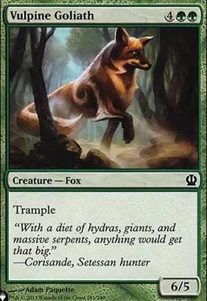 Goliath vulpin