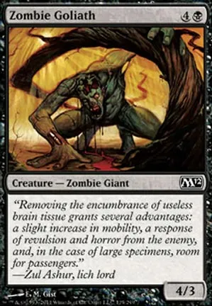 Goliath zombie