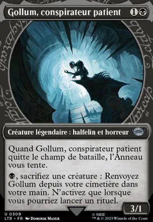 Gollum, conspirateur patient