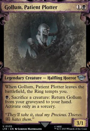 Gollum, conspirateur patient