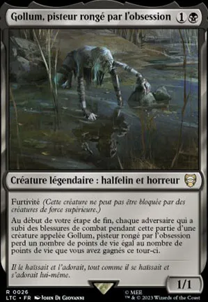 Gollum, pisteur rongé par l'obsession