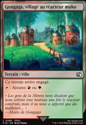 Gongaga, village au réacteur mako